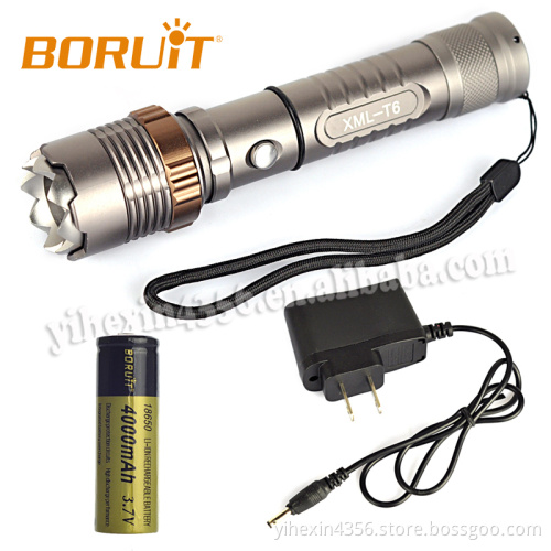 Lotus Head Zomm Rechargeable LED Torch Light